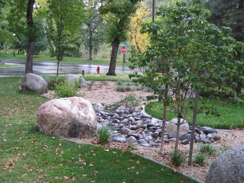 Nevada Cooperative Extension photo of low impact natural gardening.