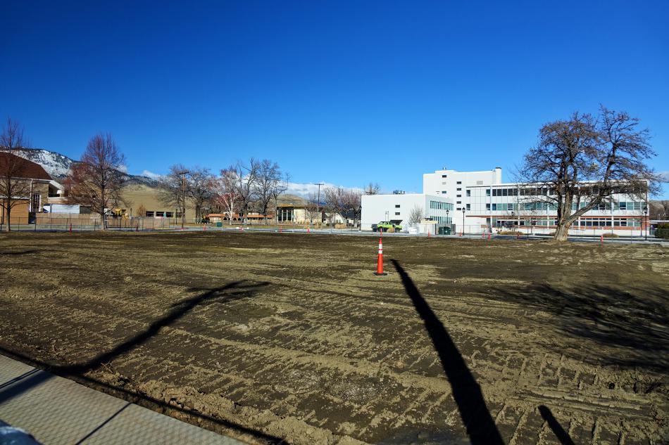 Facing northwest