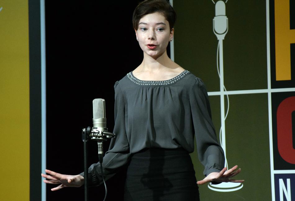 Douglas County’s Lea Gifford returns for the Nevada Poetry Out Loud State Finals. Photo by Guy Clifton, Travel Nevada