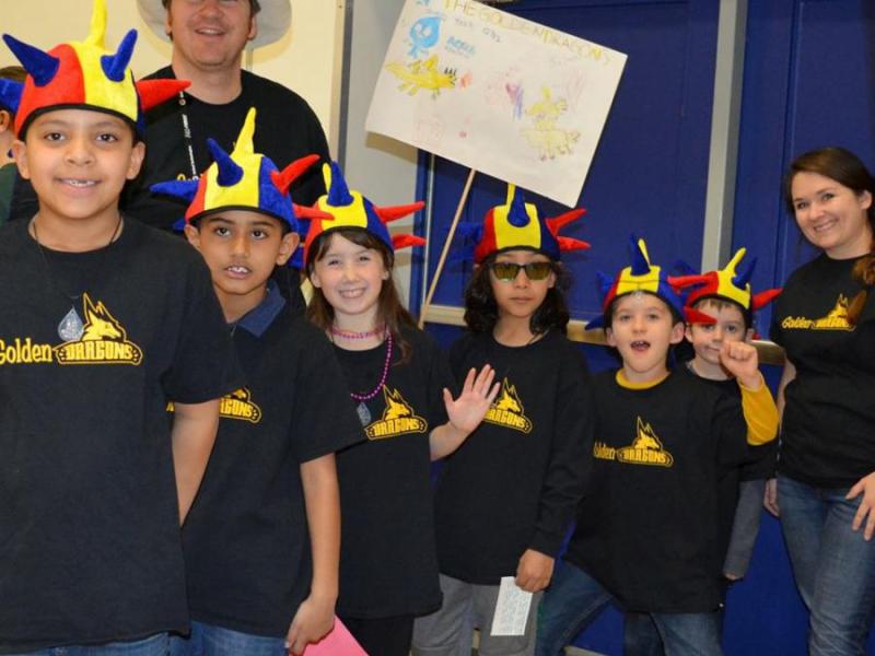 The Golden Dragons team members