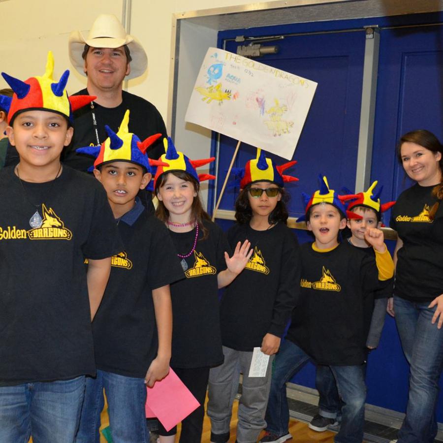 The Golden Dragons team members