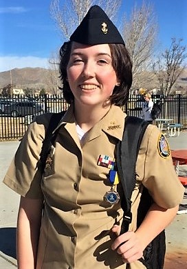 CHS Mary Milburn Dressing for Success in uniform