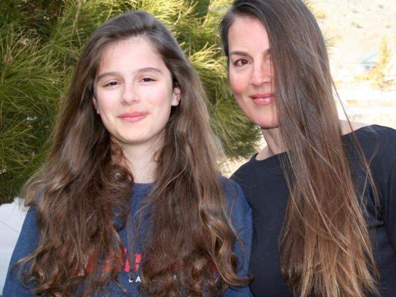 WNC business instructor Roberta Butterfield, right, and her daughter, Kasha.