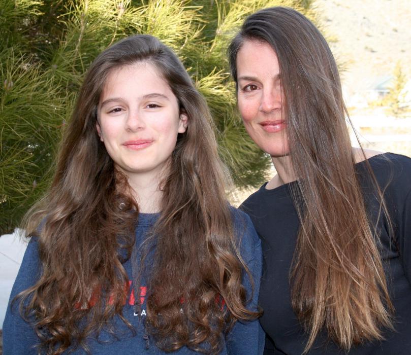  WNC business instructor Roberta Butterfield, right, and her daughter, Kasha.