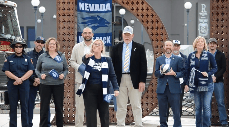 Reno Mayor Hillary Schieve and the City of Reno.