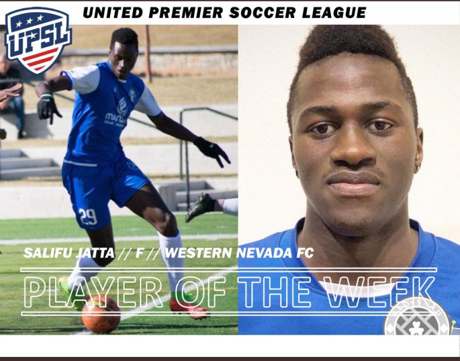 Salifu Jatta wins National Player of the Week