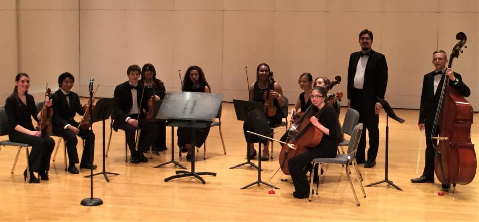 CHS Chamber and Concert Orchestras.