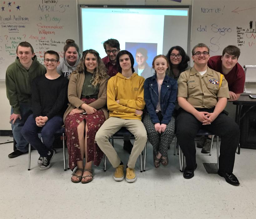 Eleven CHS students selected as members of the Nevada Music Educators Association All-State High School Honor Choir.