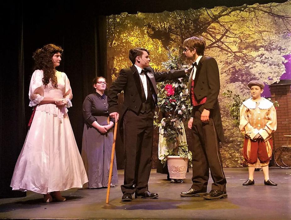 CHS Theatre Arts students Emma Tuttle, Anastacia Alvarez, Quentin Powers, Charlie Moser, Parker Schmid