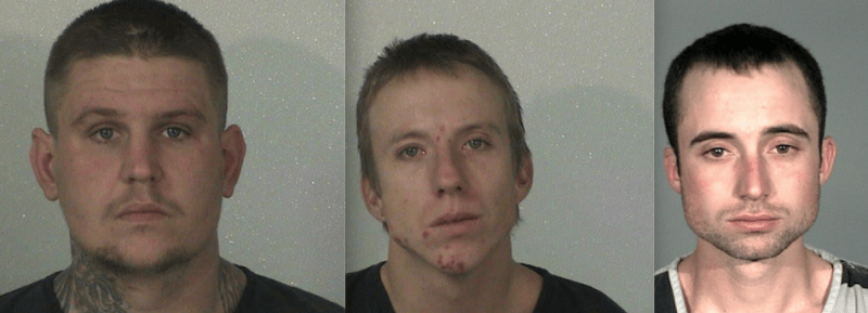 Suspects are Cody Dalhaus,  Daniel Crawford and Daniel Redding. Redding is in custody.