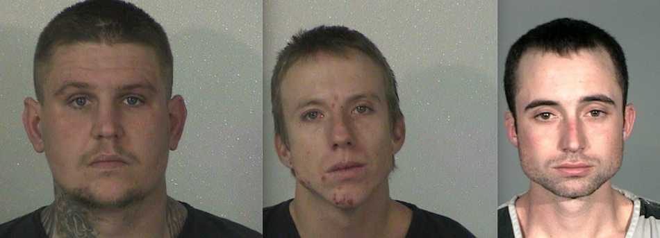 Suspects are Cody Dalhaus,  Daniel Crawford and Daniel Redding. Redding is in custody.