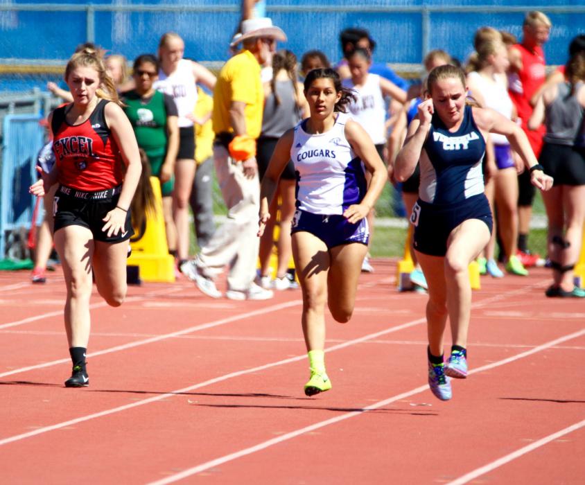 Virginia City 100 meter dash sprinter.
