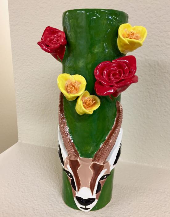 CHS student Tabitha Dodd's vase.
