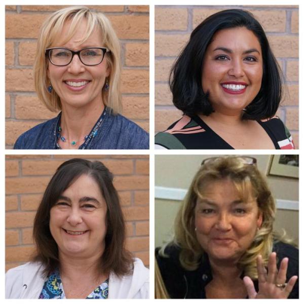 From top L to R: Joanna Kaiser, Franceska Quintana, Gail Carothers, Michele Lewis.