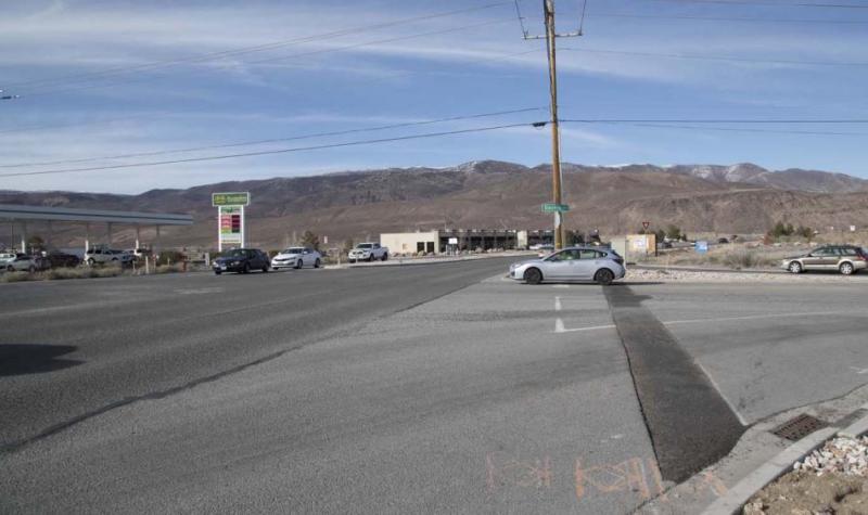 Drivers wil see changes on USA Parkway as NDOT installs temporary traffic signals near Electric Avenue. NDOT photo