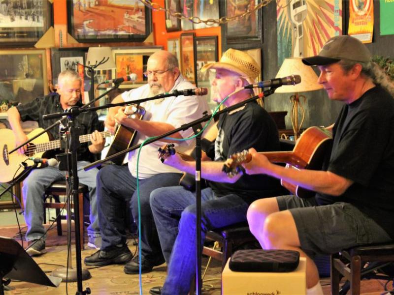 Stonewood, from left, Gary Fields, Gary Fritz, Craig Smith and Eddie Freitas.