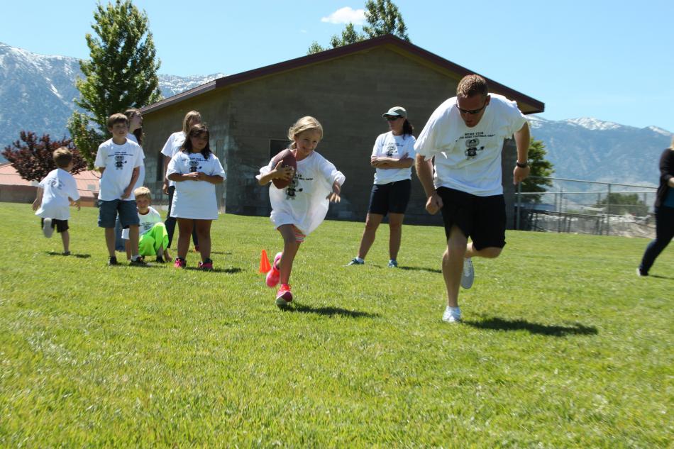 Battle Born Football Clinic features Boys & Girls Clubs of Western Nevada.