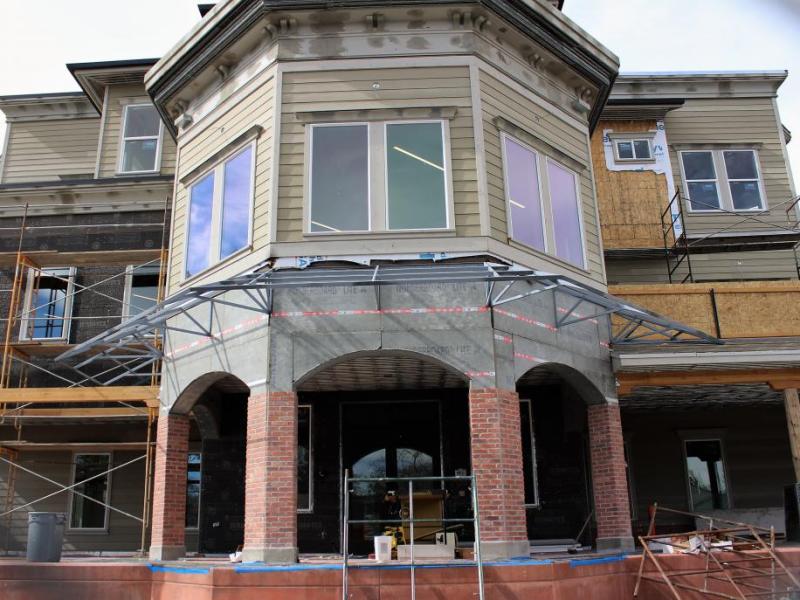 Photos by Brett Fisher. The Martin Hotel Restaurant will occupy ground level space at 308 N. Curry St.