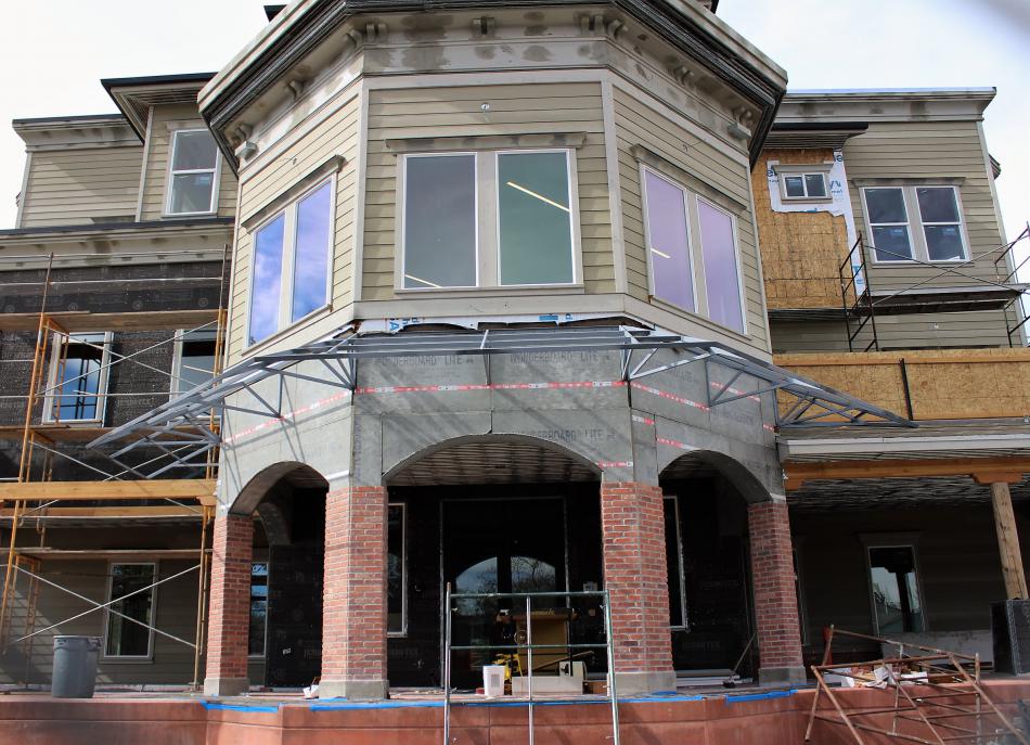 Photos by Brett Fisher. The Martin Hotel Restaurant will occupy ground level space at 308 N. Curry St.