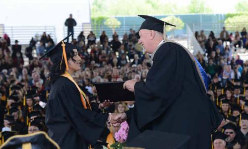 Graduation is 10 a.m. at Marv Teixeira Pavilion, 1111 East William St. Carson City.