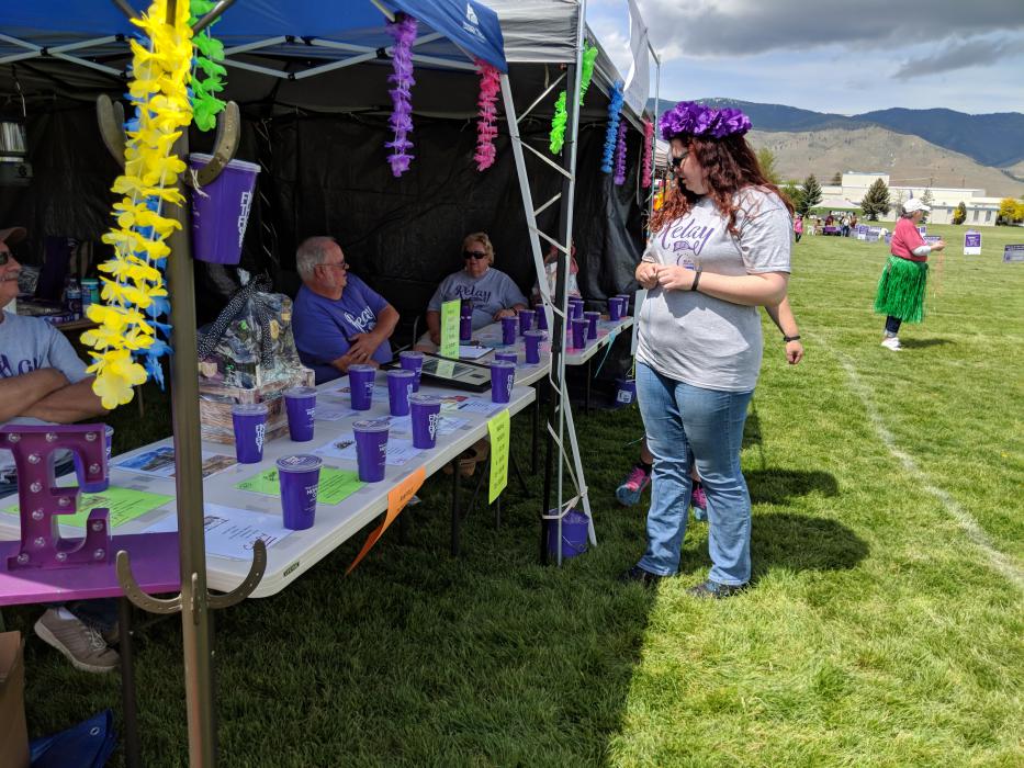 Various booths were set up throughout the event.