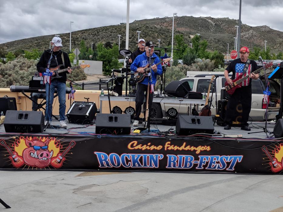 The Joe Carmen Band kicked off the event with live music.