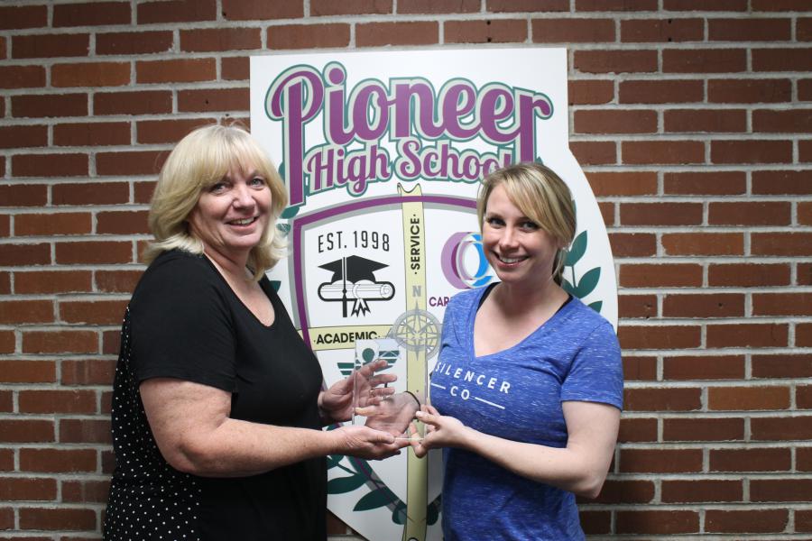 Jill Council, Carson Online Coord., Tanya Watts, PHS Teacher