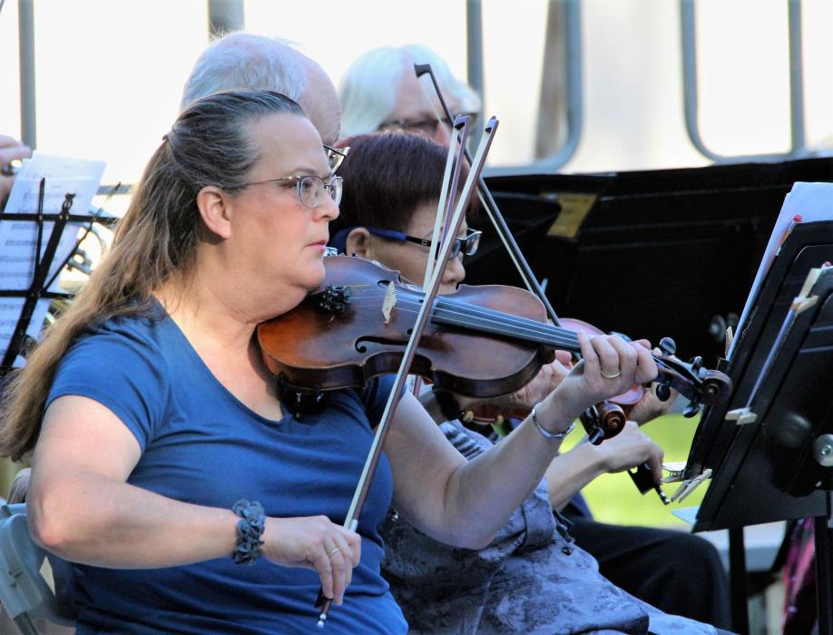 A violinist.