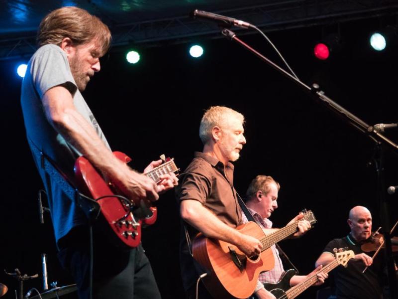 The Young Dubliners at last year's Levitt AMP concert. Photo by Sarah Morey