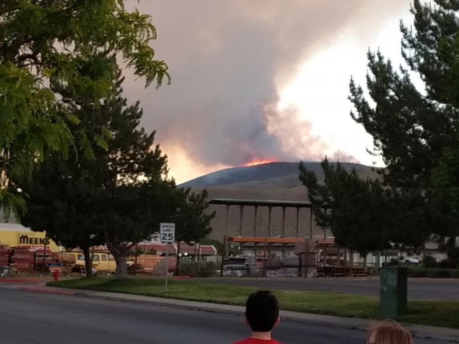 From the corner of E. Nye Northgate. Photo by Eric Reimann