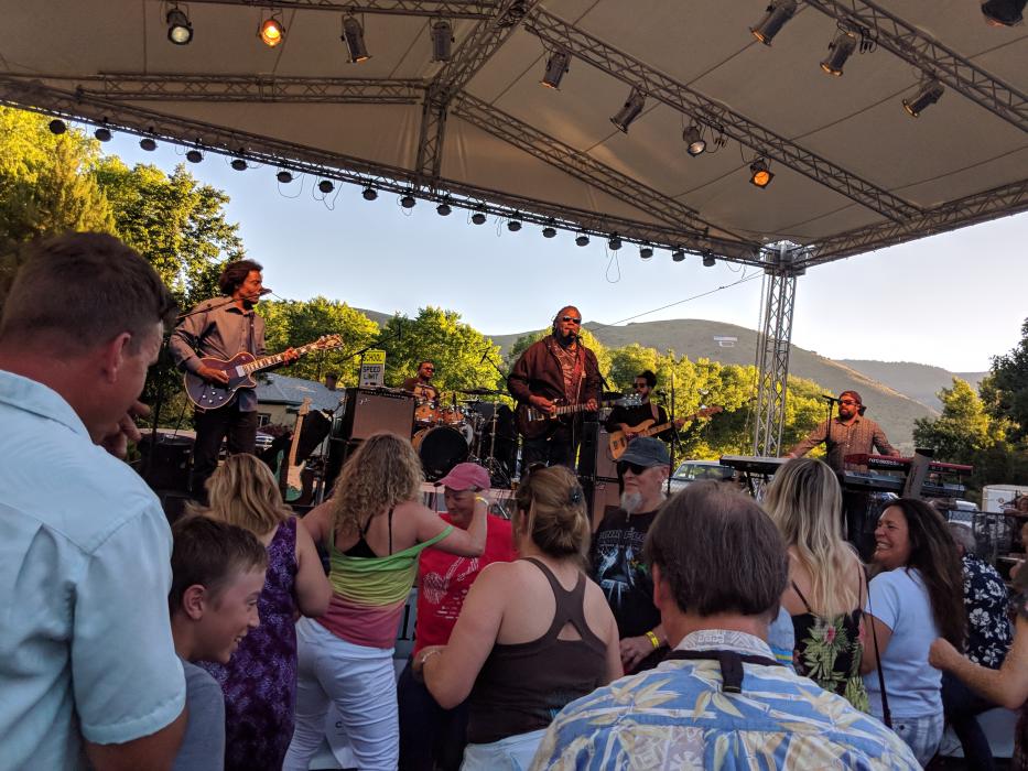 The Original Wailers kicked-off the event with Bob Marley classics.