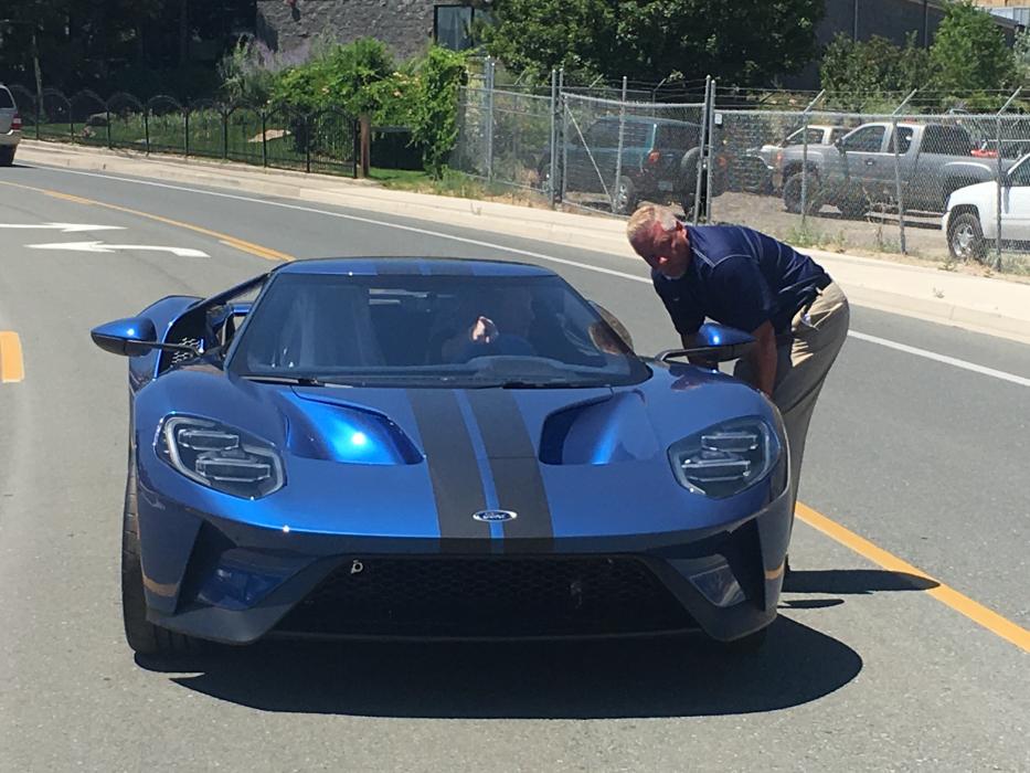 Tim Milligan checks out the Ford GT