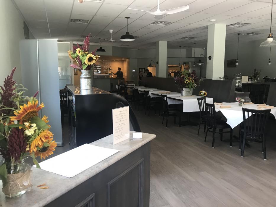 The interior is nearly finished and ready for customers