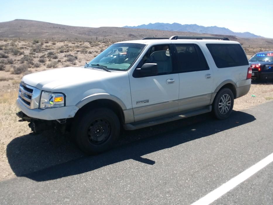 The SUV that was stopped. NHP photo