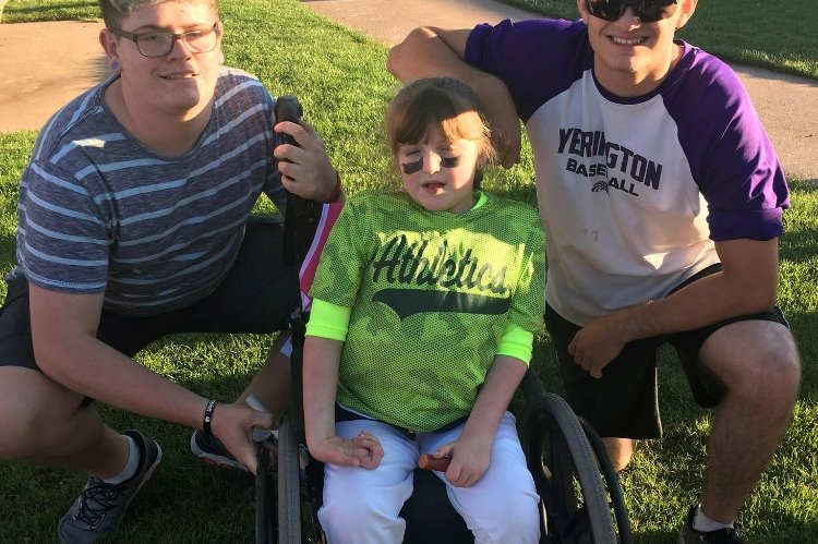 From L to R: Jonathan and Kaitlyn Francone were injured in a vehicle crash July 29.