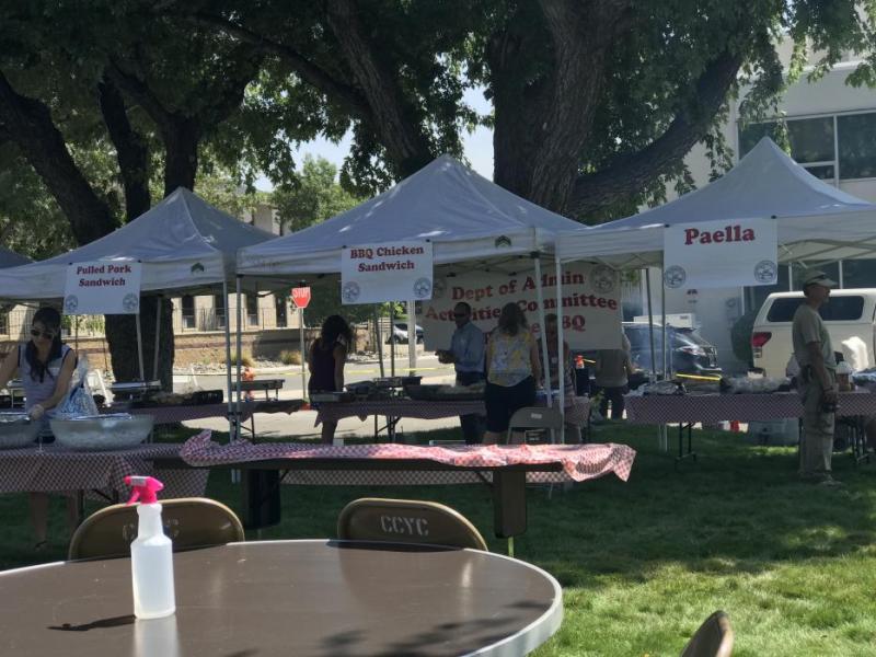 The Department of Administration held fundraisers for two years to afford the event.
