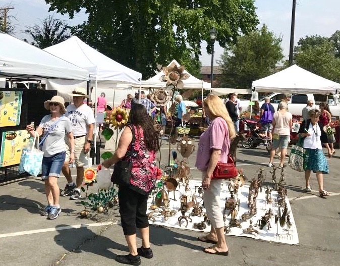 To have a booth at the market, you have to 