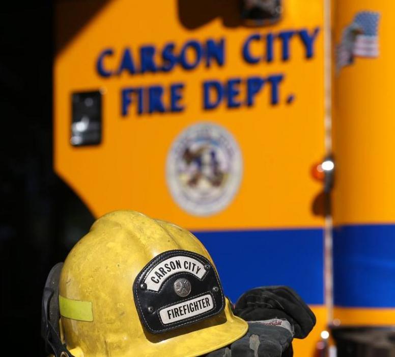 Carson City emergency crews respond to vehicle smoking at Medical Parkway and North Carson