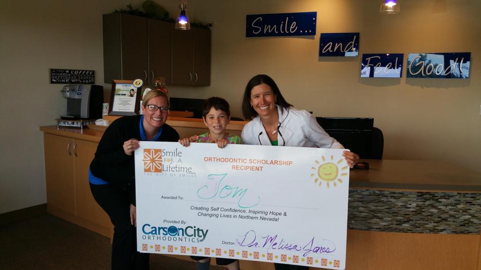 Scholarship winners have volunteered at the Carson City Sheriff's Office, in their schools, and more.
