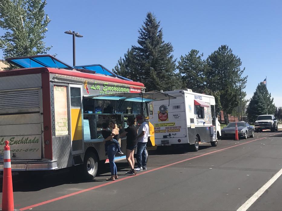 Various food and craft vendors attended the fundraiser as a way of showing support for the cause.