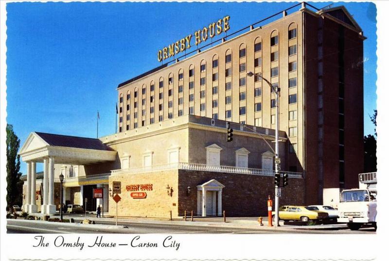 The Ormsby House, 1972. All photos courtesy of the Western Nevada Historic Photo Collection.