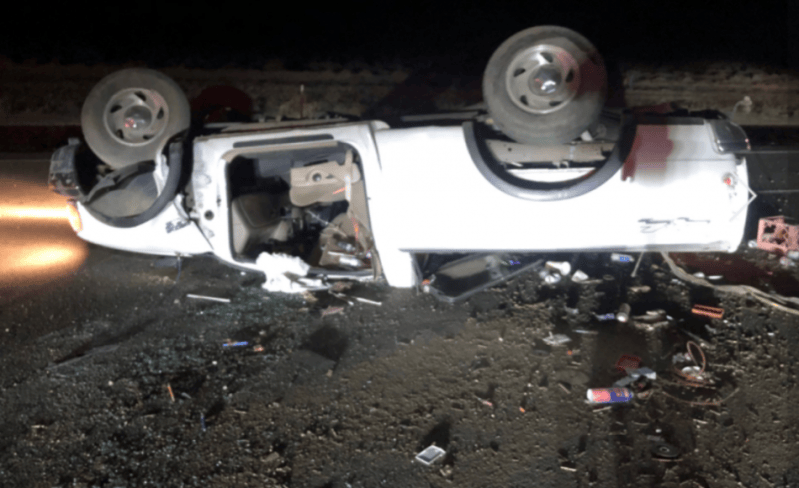 The crash left two people dead.