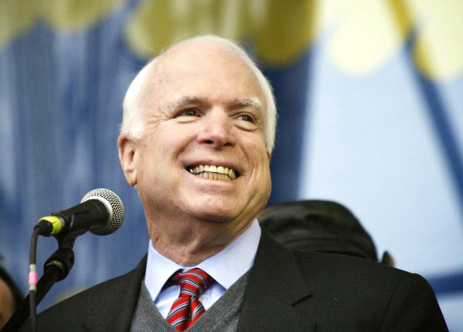 U.S. Sen. John Sidney McCain III, courtesy Wikimedia Commons.