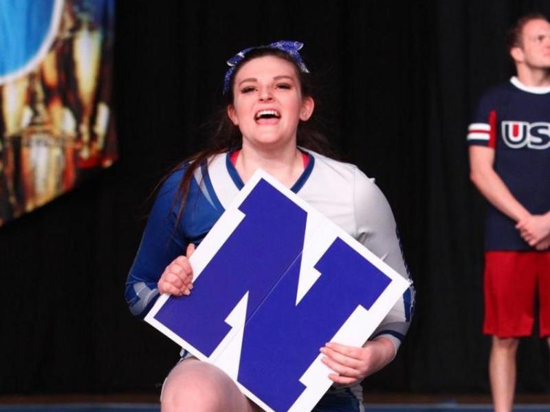 CHS Cheerleader Aadra Reed.