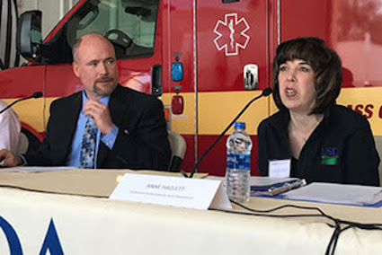 USDA Rural Development Nevada State Director Phil Cowee and Assistant to the Secretary Anne Hazlett.