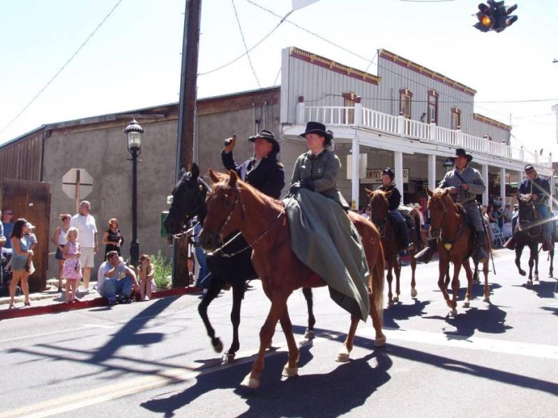 What's the best way to celebrate Labor Day in Virginia City? With a parade of course.