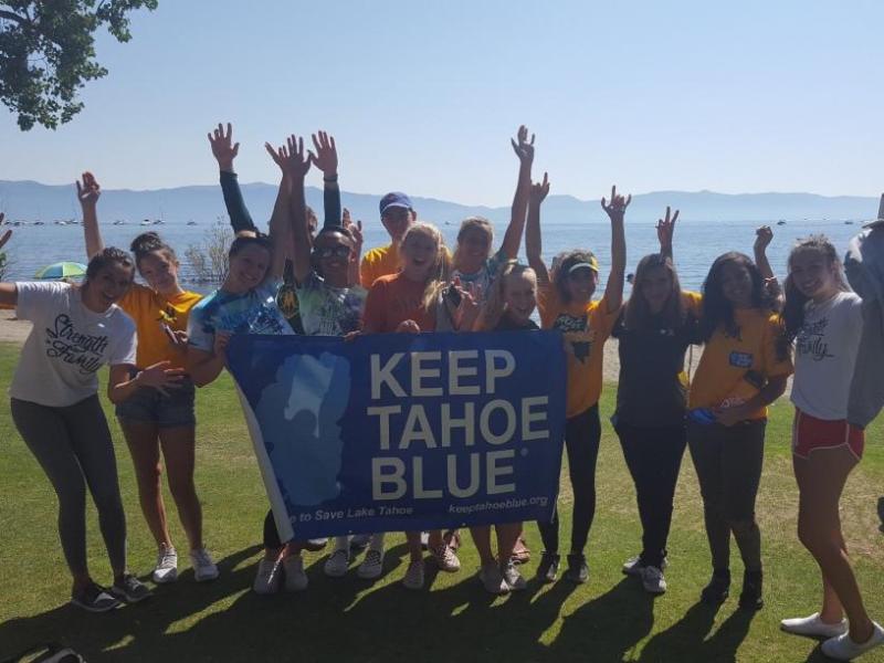 Volunteers take on Commons Beach in Tahoe City on Labor Day collecting 224 pounds of litter.