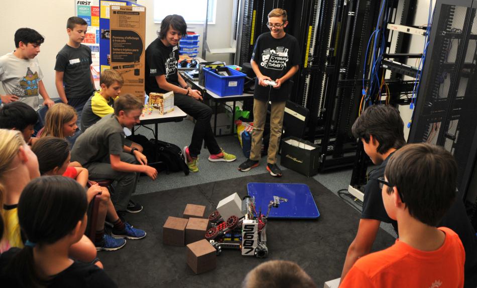 Robotics and STEM concepts were studied at a WNC camp for students this summer.
