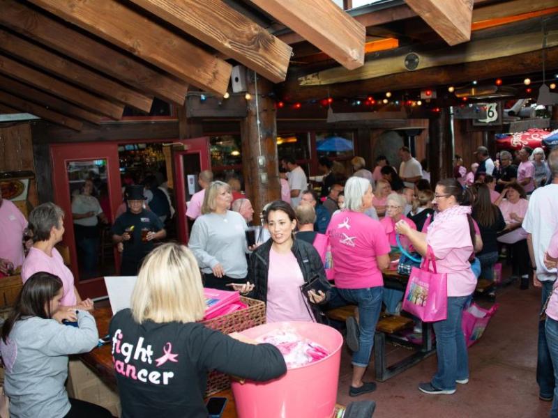 Thousands of dollars was raised Monday night at the event held at Red's Old 395 Grill in Carson City.