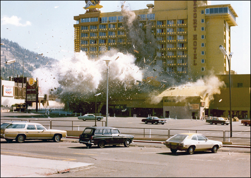 The explosion. Photo by the FBI.